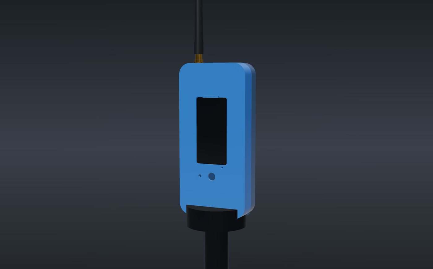 三脚上のGate受信機のアップ